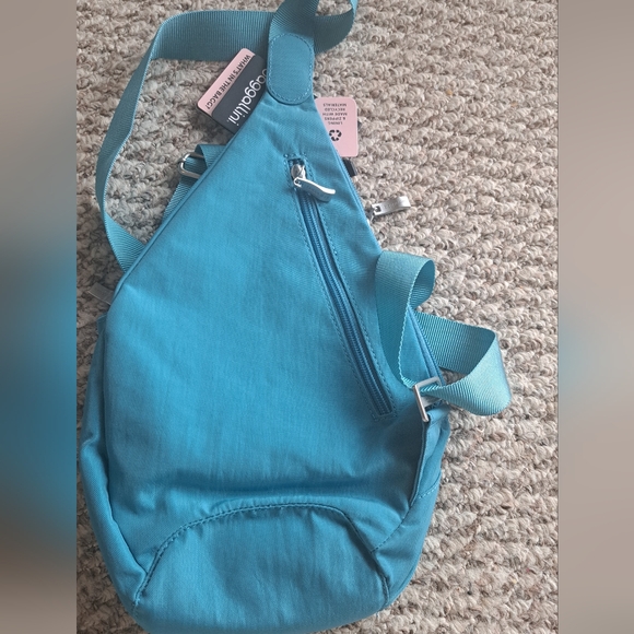 Baggallini Teal Sling Bag UNISEX - Picture 2 of 9